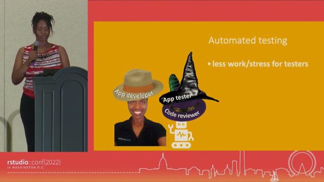 Sydeaka Watson | A Robust Framework for Automated Shiny App Testing | RStudio (2022)