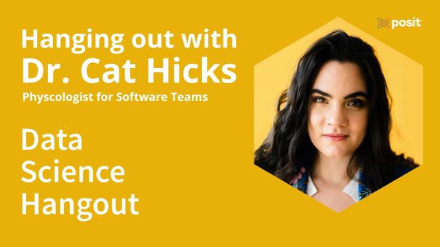 Helping developers thrive | Cat Hicks | Data Science Hangout